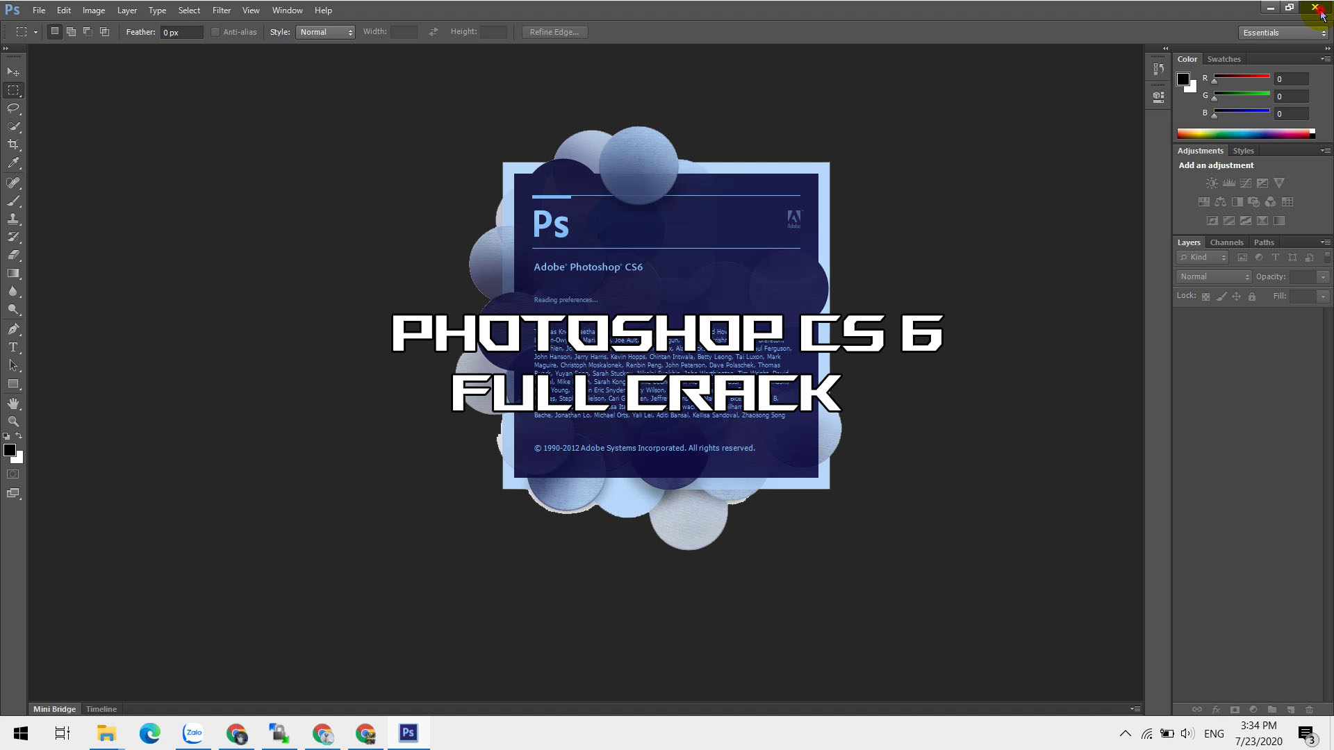 tải photoshop cs6 full crack miễn phí for mac